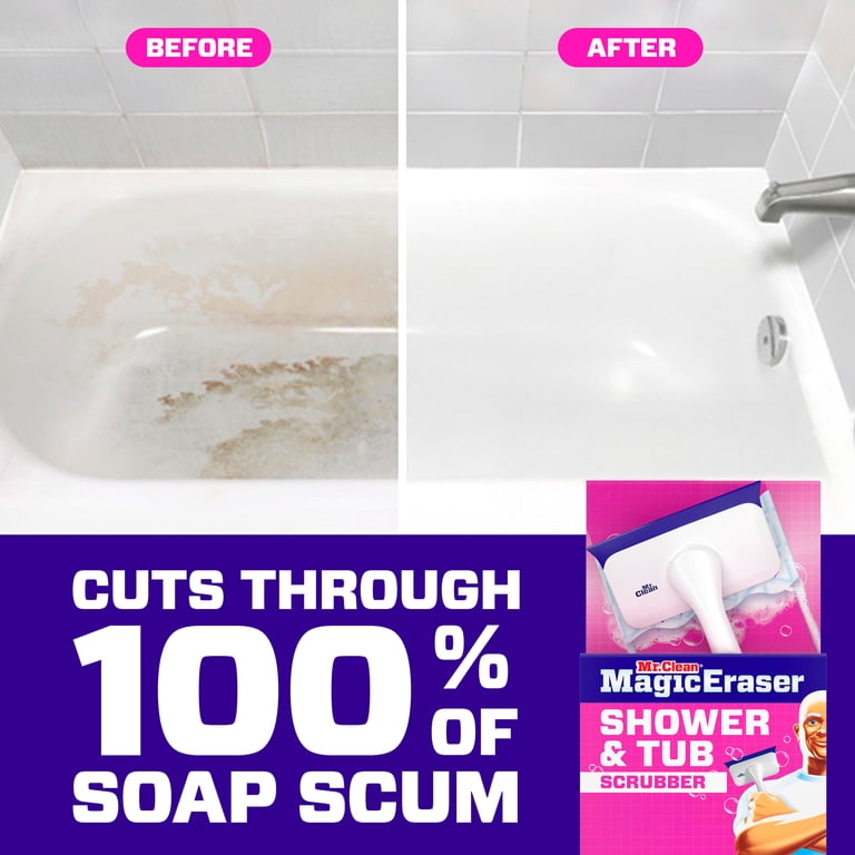 Mr. Clean Magic Eraser Shower & Tub Scrubber Kit photo 4