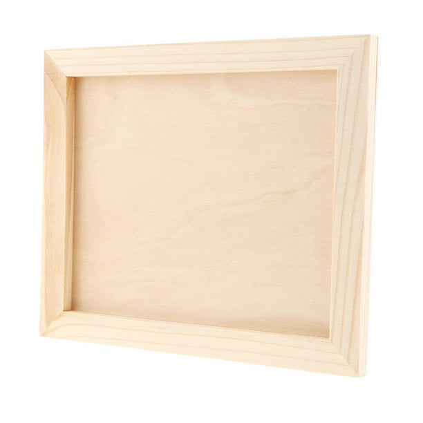 Unfinished wood sale frames
