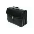 thumbnail image 5 of Triple Compartment Business Laptop Briefcase Italian Leather by Tony Perotti, 5 of 6