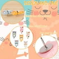 thumbnail image 3 of Guuyoo Colorful Cat Resin Push Pins, 30 Piece, 3 of 5