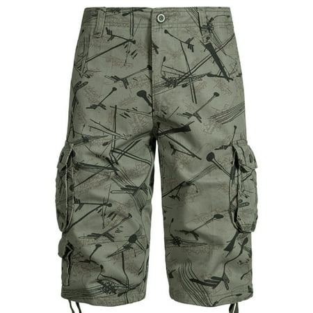 

Men s Cargo Shorts Lightweight Quick Dry Breathable Casual Shorts Print Classic Relaxed Fit Street Shorts