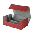 thumbnail image 2 of Esquirla Card Deck Box Container Waterproof Organizer Basketball Star Card Collection red, 2 of 8