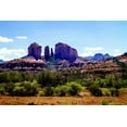 thumbnail image 2 of Hausenflock, Alan 24x17 White Modern Wood Framed Museum Art Print Titled - Cathedral Rock I, 2 of 4