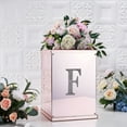 thumbnail image 3 of BalsaCircle 6" Silver Solid Letter F Self-Adhesive Rhinestones Gems Sticker, 3 of 7