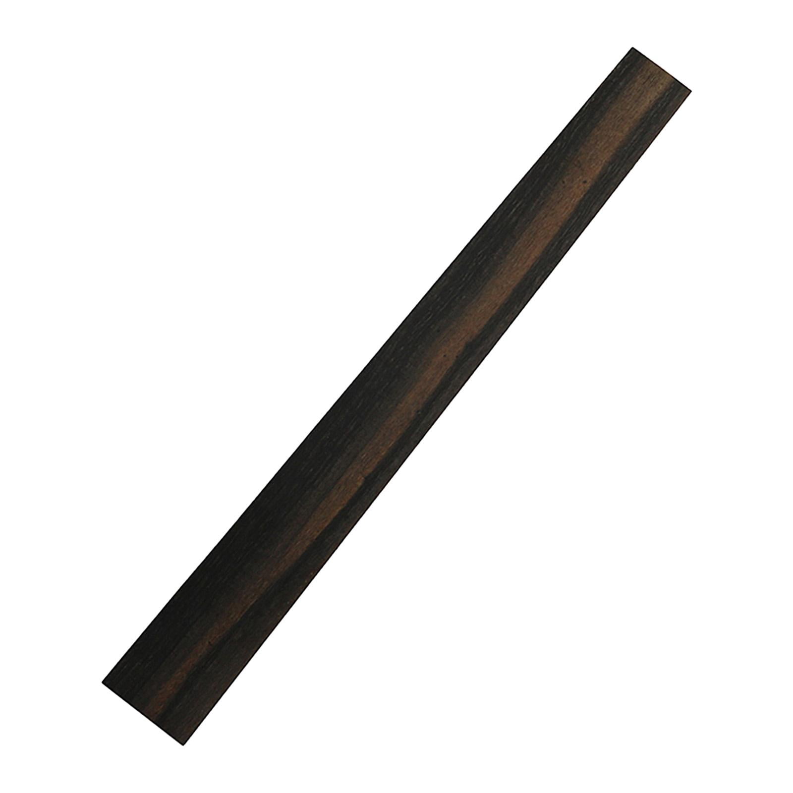 Guitar Fretboard Ebony Wooden Blank Replacement Durable Material for Acoustic Electric Guitar DIY Enthusiasts