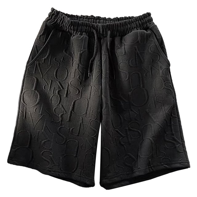 Pantalones cortos para hombre con bolsillos Corte tridimensional Transpirabilidad Pantalones cortos con cordón Pantalones cortos casuales para correr en bicicleta
