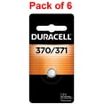 thumbnail image 2 of Duracell 370/371 1.5 Volt Silver Oxide Button Battery - Long-Lasting & Corrosion Protection - For Watches, Medical Devices, Calculators, Digital Thermometers, Stopwatches - 4 Y Guarantee - Pack of 6, 2 of 7