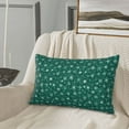thumbnail image 5 of Goofa Christmas Snowflakes Pattern Pillow Case – Plush & Soft Cushion Cover, Hypoallergenic Throw Pillow Case for Comfortable Sleep with Envelope Closure-16"x24", 5 of 6