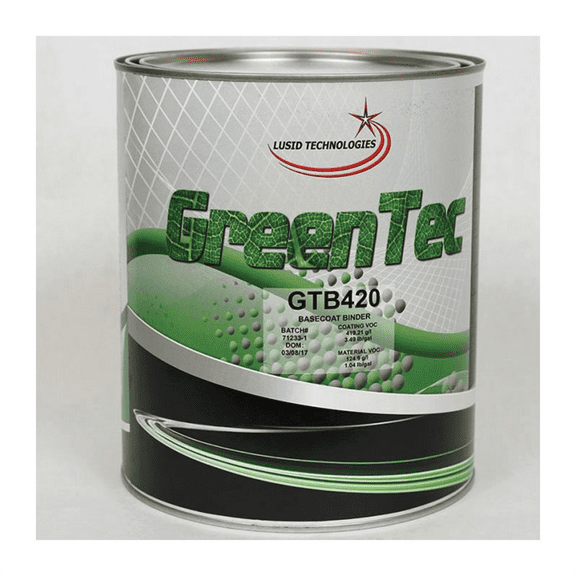 GENTEC AND GREENTEC PRODUCTS GTB420 Universal Basecoat Binder, 1 gal