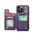 thumbnail image 1 of Phone Case for Iphone 14 15 plus pro max Leather wallet multifunctional stand phone case, 1 of 4