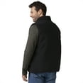 thumbnail image 5 of Free Country Men's Pine Creek Quilted Reversible Vest Black L, 5 of 10