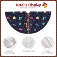 thumbnail image 3 of Defioc Space Dinosaur for Christmas Tree Skirt Snowman Xmas Tree Skirt Farmhouse Christmas Decorations Tree Mat for Holiday Party Decor-36", 3 of 6