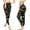 Christmas Light Snowflake Black, variant on Gothic Skull Women's High Waisted Yoga Pants Stretch Leggings Rose Soft Tummy Control Workout Running Gym Yoga Pants for Teen Girls, Black, Size L
