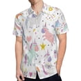 thumbnail image 4 of High Quality Hawaiian Shirts for Men Short Sleeve Aloha Beach Shirt Floral Summer Casual Button Down Shirts Blouses P9MTG7, 4 of 7