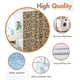 thumbnail image 2 of Cortina de ducha para baño, bonita, estética, decorativa, moderna, femenina, diseño único para niñas, bonita, tela impermeable para mujer, cortinas de baño, bañera, 180 x 180 cm, estampado de leopardo, 2 of 5