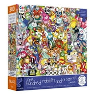 Ceaco Wild Whimsy - Woodland Whimsy 550 Piece Jigsaw Puzzle (19x19 Inches, Includes Poster)