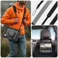 thumbnail image 7 of Case for iPad Pro 11 inch M4 2024/ M5 2025, 360 Rotating Stand Handle Shoulder Strap Heavy Duty Shockproof Cover, Black, 7 of 7