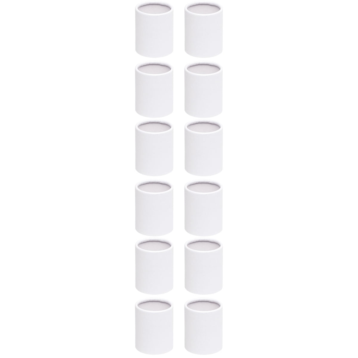 Hemoton 12 pcs  Flower Arrangement Base Containers Round Bouquet Paper Box Bucket Holder Flower Tube Bucket for Wedding Party Favors