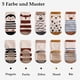thumbnail image 5 of Bienvenido Calcetines de Bebé Antideslizantes Gruesos - 5 Pares Calcetines Antideslizantes Cálidos de Invierno para Niños Pequeños Calcetines para Gatear para Niñas y Niños, 5 of 6