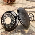 thumbnail image 5 of DESIGNICE Pocket Watches for Men,Retro Openwork Carving Pocket Watch,Dreamy Starry Sky Flip Mens Pocket Watch,Fathers Christmas Gifts,Black, 5 of 7