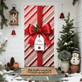thumbnail image 4 of HHGBAD Christmas Door Cover, Polyester Material, Festive Decoration, Easy to Install, Suitable for Home Door, Wall, Tablecloth, Holiday Party Decor, Durable and Cheerful, 4 of 6