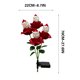 thumbnail image 5 of Xihbxyly Lámpara Solar de Papá Noel con 4 Cabezas y Forma de Rosa, Decoración Exterior con Movimiento, Funciona con Energía Solar, Decoración Festiva para Jardín, Duradera y Resistente a La Intemperi, 5 of 7