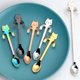 thumbnail image 1 of Cuchara para gatos de acero inoxidable de 11,5 cm, vajilla, accesorios de cocina (plateado) ShuxiuWang 8390611602833, 1 of 1