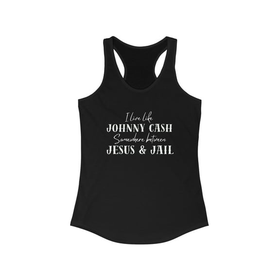 Live like Johnny Women's Ideal Racerback Tank