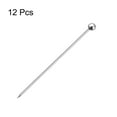thumbnail image 3 of 4" Metal Cocktail Toothpicks Round Bead Drink Picks Cocktail Skewers 12Pack, 3 of 6