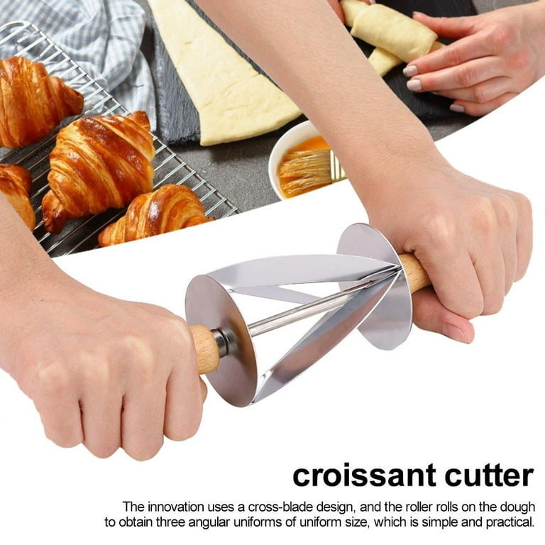 Henmomu Appearance Is Elegant Croissant Cutter, Pastry Roller, Restaurant  Home 