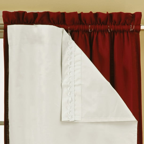 Eclipse Blackout Thermaliner Curtain, How To Add Blackout Liner To Curtains