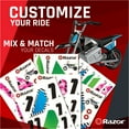 thumbnail image 3 of Razor Dirt Rocket MX350 - Black with Decals, up to 14 mph, 24V Electric Dirt Bike for Child 8+, 3 of 16