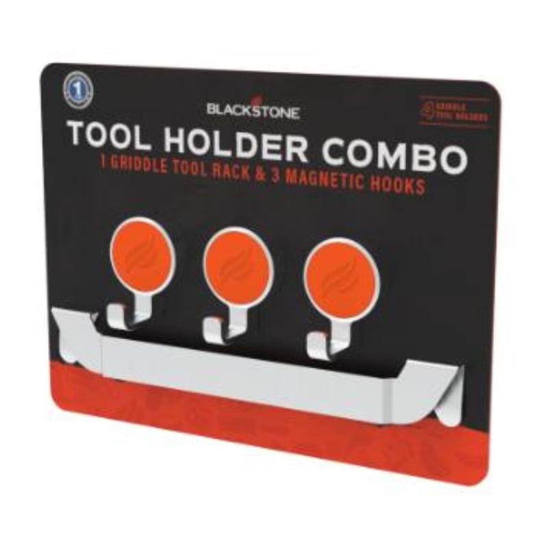 Blackstone Stainless Steel Orange Tool Holder Combo 4 pc