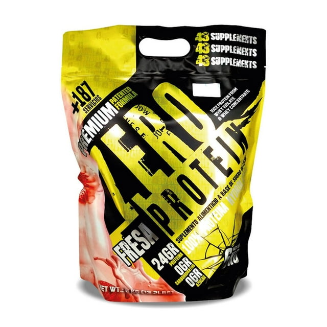 Proteina Hidrolizada Zero Carbohídratos 43 Supplements 6KG multicolor Unitalla
