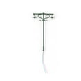 thumbnail image 2 of Model Layout Lights Double-Heads Outdoor Garden Lamps Scale Mini Miniature Lamppost Yards Table Train Street Decorations Green（1:87）（White）, 2 of 9