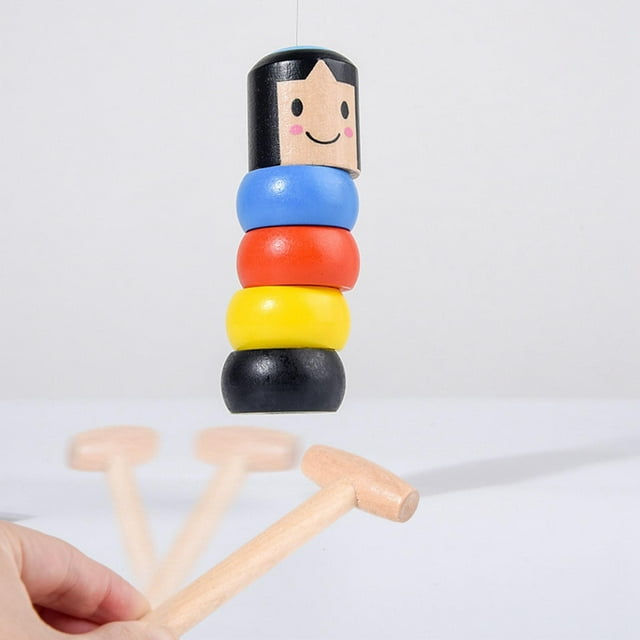 Juguete de irrompible para hombre, trucos de magia accesorios de divertidas, juguete de cultivar el Salvador Magia de hombre de madera irrompible