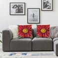 thumbnail image 2 of nygtbtfer Spring Outdoor Pillow , Red Floral Decorative Farmhouse Pillows Covers, Flowers Pillow Cushion Cases 20x20in, 2 of 7