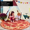 thumbnail image 4 of Pizza Pattern Carpet, Lovely Baby  Playmat Round Soft 5.2ft  For Kindergarten For Kid Toddlers, 4 of 8