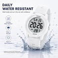 thumbnail image 6 of Kids Digital Watch for Age 4-12 Outdoor Multifunction Watch with Silicone Strap,EL Backlight,Alarm,Stopwatch,Waterproof Watch for Boys Girls, 6 of 8