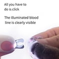 thumbnail image 6 of 2PCS LED Pet Nail Clippers Cat Nail Trimmer Cat Nail Clippers for Indoor Cats Bunny Kitty Dog Nail Clippers, 6 of 8