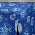 thumbnail image 4 of Blue Mandala Dog Crate Cover, Repetitive Pointy Petals Dots Arrangement Floral Dark Blue Pattern, Easy to Use Pet Kennel Cover Small Dogs Puppies Kittens, 7 Sizes, Sky Blue Violet Blue, by Ambesonne, 4 of 6
