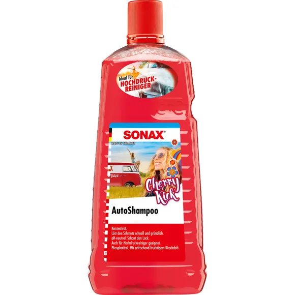 Sonax Shampo alto brillo concentardo Cherry kick 2 litros