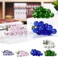 thumbnail image 4 of Luolandi Crystal Grape Ornament High-end Luxury Crystal Clear Grape Handicrafts Purple Grapes Figurine Home Decoration Creative Xmas Gift purple, 4 of 8