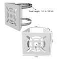thumbnail image 2 of MasteelfCA Pole Mount Bracket Camera Pole Mount Vertical Pole Mount Adapter with Loops for Security Camera, 2 of 8