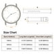 thumbnail image 2 of Correa de Reloj de Silicona Uxcell de 18 mm con Liberación Rápida, Correa de Reemplazo de Caucho Flexible con Hebilla de Acero Inoxidable para Hombres y Mujeres, Negra, 2 of 7