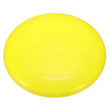 Flying Disc 10.8 Inch 175 Gram, Sport Disk Training Disk for Backyard Lawn Beach, Yellow