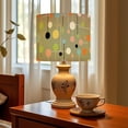 thumbnail image 6 of Linen Drum Lampshades Abstract Geometric Colorful Circles Lines 13"x13"x10" Light Shade for Table Lamps Floor Lamp Shades Lampshade Replacement Assembly Required, 6 of 8