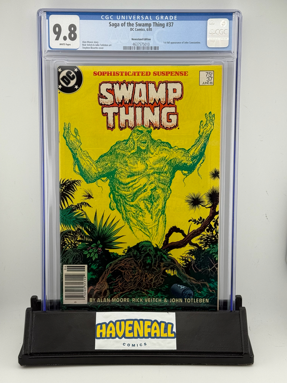 Cover of The Saga of Swamp Thing #37