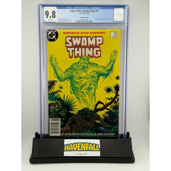 Saga of the Swamp Thing #37 - CGC 9.8 Comic Book