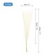 thumbnail image 2 of 4 Paquetes de Hierba Pampas Falsa de 17 Pulgadas, 6 Tallos de Hierba Artificial para Decoración, Beige, 2 of 6